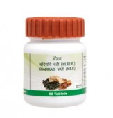 Кхадиради Вати 80 таблеток 250 мг Дивья Khadiradi Vati Divya