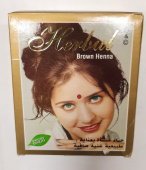 Хна для волос коричневая 6 шт. по 10 г Хербал Brown Henna Herbul