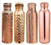 Медная бутылка для воды 800 мл Copper Bottle India