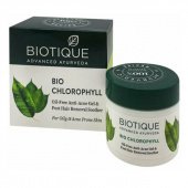 Гель для лица Био Хлорофилл 50 г Биотик Bio Chlorophyll Gel Anti -Acne Gel Post Hair Removal Soother Biotique