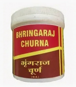 Брингарадж чурна порошок 100г при выпадении волос Вьяс Bhringaraj Churna Vyas