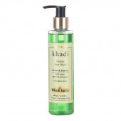 Гель для умывания Ним Лимон Кхади Свати, Face Wash Neem Lemon Khadi Swati, 200 ml