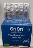 Виречана Вати 10 таблеток Шри Шри Virechana Vati Sri Sri Tattva Ayurveda