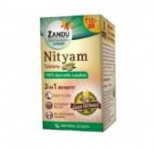 Касторовые таблетки Нитьям Шакти 30 таб. очищение кишечника Занду Castor oil Shakti Nityam Zandu