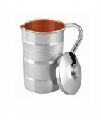 Медный кувшин 1.5 л, Кришна, Copper Jug, Krishna, India