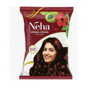 NEHA Herbal Henna NATURAL BROWN Hair Colour Хна на травяной основе натуральный коричневый, Нэха , 15 г.
