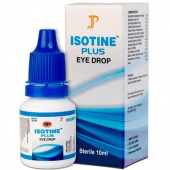 Айсотин плюс 10мл капли для глаз глаукома катаракта Джагат Фарма Isotine Plus Jagat Pharma