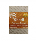 Мыло скраб Абрикос 125 г Кхади Apricot Ckrub Soap Khadi Traditional 