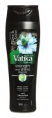 Шампунь Ватика Черный Тмин для ослабленных и тусклых волос 400 мл Дабур Vatika Black Seed Shampoo Dabur 