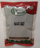 Соль черная молотая 200г в пакете Кармешу Black salt Karmeshu