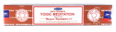 Благовония Наг Чампа Йога Медитация 15г Сатья Nag Champa Yogic Meditation Incense Satya
