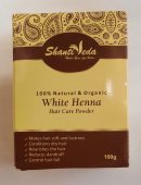 Бесцветная хна для ухода за волосами 100 г Шанти Веда White Henna Hair Care Powder Shanti Veda