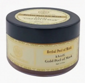 Натуральная очищающая маска для лица и тела с Золотом 50 г Кхади Herbal Peel Off Mask Khadi Gold Peel off Mask Khadi Natural