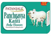 Мыло 5 даров священной коровы Патанджали 75 г Panchgavya Kanti Body Cleanser Patanjali