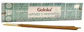 Высококачественные индийские благовония Медитация 15г Голока Nature`s Meditation Goloka