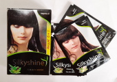 Хна для волос черная 7 пакетов по 12 гр Силкишайн Black Henna Silkyshine