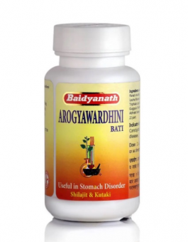 Арогьявардхини Вати таблетки 80 таб. Байдянатх Arogyavardhini Vati Baidyanath