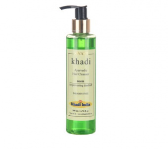 Шампунь Ним Кхади Свати, Herbal Hair Cleanser Neem, 210 мл