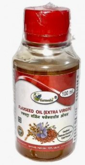 Льняное масло Кармешу Flaxseed oil Karmeshu 100 мл