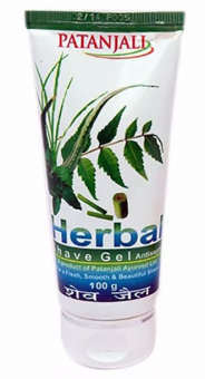 Крем для бритья 100 г Патанджали Herbal Shave Gel Patanjali