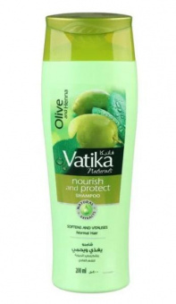 шампунь Dabur Vatika Питание и защита 200мл nourish and protect shampoo 