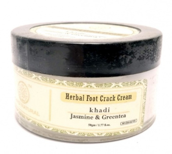 Крем для ног Жасмин Зеленый чай Кхади Foot Cream Jasmine Tea Tree Khadi Natural купить