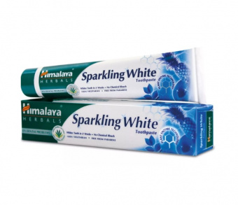Зубная паста Сияющая белизна Гималая, Sparkling white tooth paste Himalaya купить