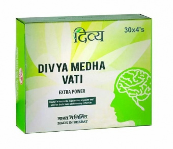 Медха Вати 120 таб. память, мозг, сосуды Дивья Патанджали Medha Vati Divya Patanjali