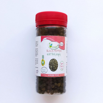 Перец черный целый 50 г Кармешу Black pepper seeds Karmeshu