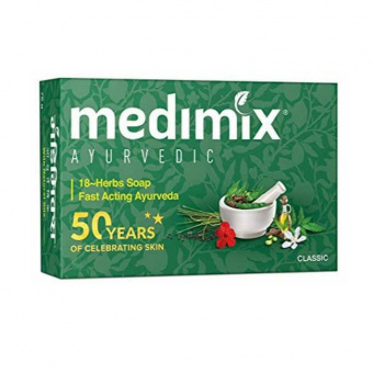 Мыло 18 трав 125г Медимикс, 18 Herbs Soap Medimix купить