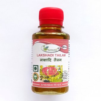 Масло Лакшади Тайлам  100 мл Кармешу Lakshadi Tailam oil Karmeshu