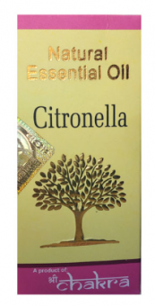 Эфирное масло Цитронелла 10 мл Шри Чакра Citronella Essential Oil Shri Chakra