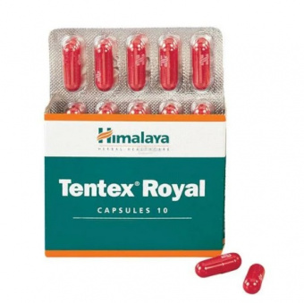 Тентекс Роял капсулы 10 капс. Himalaya Tentex Royal