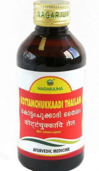 Коттамчуккади масло 200мл Нагарджуна Kottamchukkadi Thailam Nagarjuna