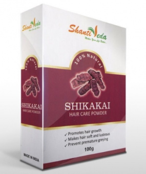 Сухой шампунь Шикакай (Акация) 100 г Шанти Веда Shikakai powder Shanti Veda