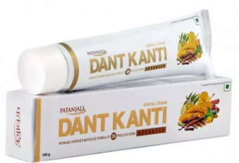 Зубная паста Дант Канти Эдванст дентал крем 150г Патанджали Advanced Dant Kanti Dental Cream Patanjali