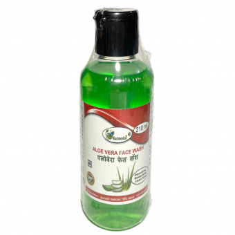 Гель для умывания Алое вера Aloe vera face wash karmeshu 210 ml