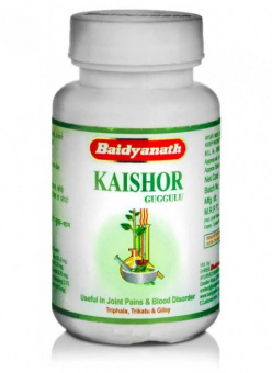 Кайшор Гуггул 80 таб. Байдянатх Kaishor Guggulu Baidyanath