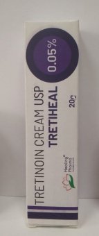 Крем Ретино-А Третиноин 0,05% 20 г Хилинг Фарма Retino-A Tretinoin cream Healing Pharma USA Mumbai