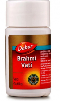 Брахми Вати память мозг и сосуды 40 таб. Дабур Brahmi Vati Dabur