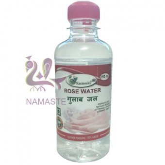 Термальная розовая вода 250мл гидролат Кармешу Rose Water Karmeshu