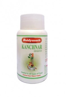 Канчнар Гуггул 80 таб. Байдянатх Kanchnar Guggul Baidyanath