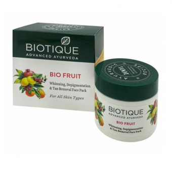 Маска для лица Био фрукты Биотик, Bio Fruit Pack - Skin Whitening and Fairness Pack Biotique купить