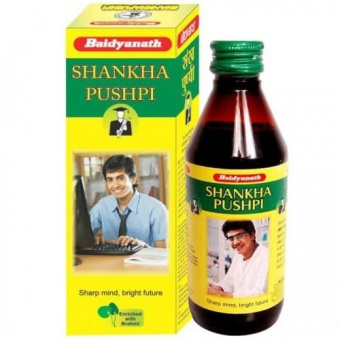 Шанкха Пушпи Сироп Байдянатх, Shankha Pushpi Syrup Baidyanath, 300 мл