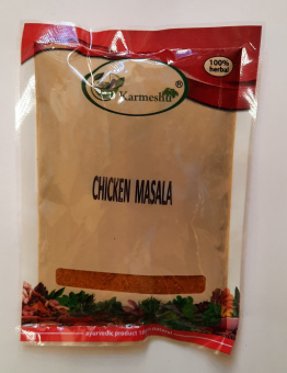 Специи для курицы Чикен масала 100 г в пакете Кармешу Chiken masala Karmeshu