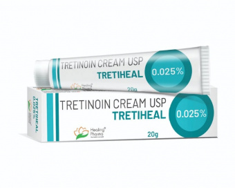 Крем Третиноин 0,025 % 20 г Третихил Хилинг Фарма Tretinoin  Cream USP Tretiheal 0,025 % Healing Pharma