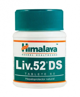 Лив 52 ДС таблетки 60 таб. Гималая Liv 52 DS Himalaya