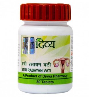 Стри Расаян Вати 80 таб. Дивья Патанджали Stri Rasayan Vati Divya Patanjali