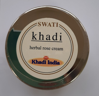 Крем Роза Кхади Свати, Herbal Rose Cream Khadi Swati, 50 g