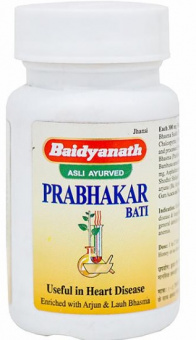 Прабхакар Бати 80 таб. Байдянатх Prabhakar bati Baidyanath